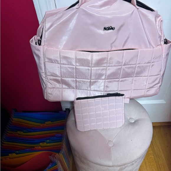 Mossino Handbags - NWOT - Mossino Nokko Pink Quilted Bag Set